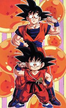 Imagem de Goku personagem principal do Dragon Ball Z